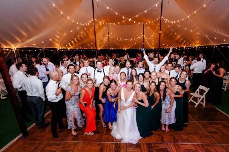 luxe backyard wedding by anticipation events